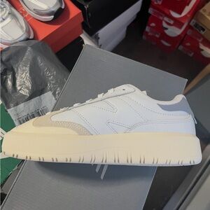 White and Cream Sneakers